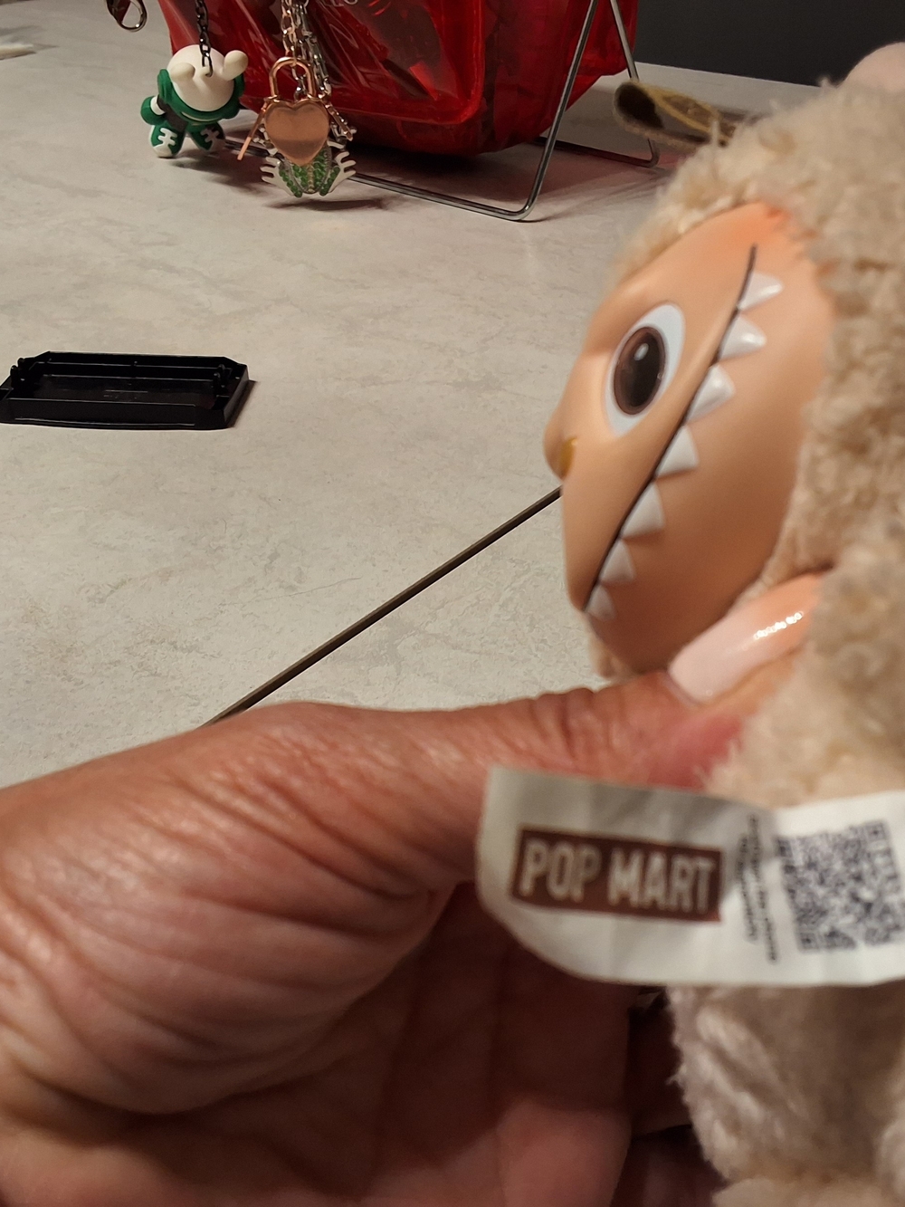 Pop Mart Plush Character - Cream & Tan Cute Figure